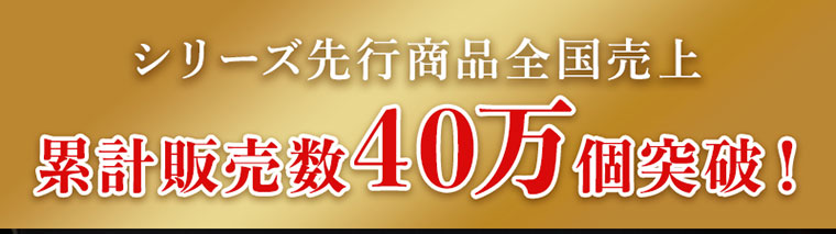 シリーズ40万個