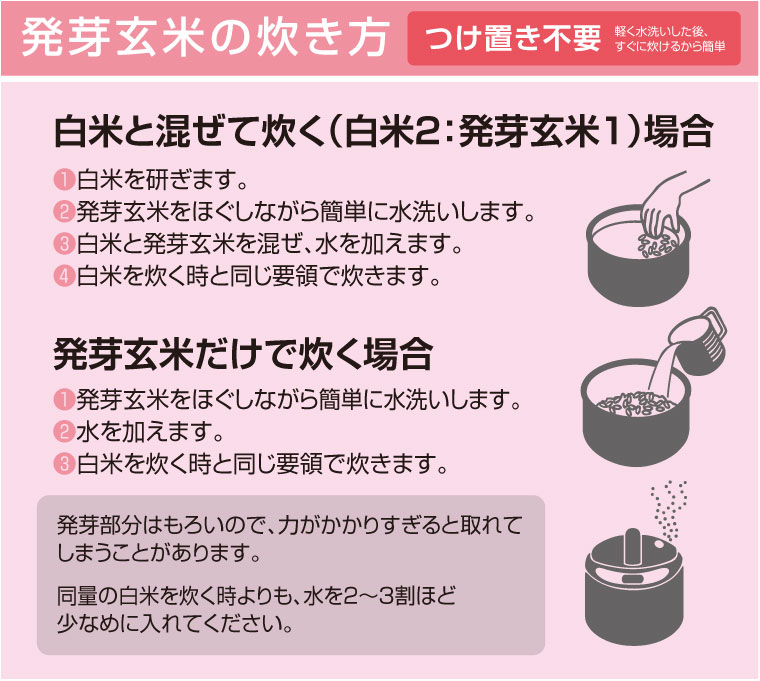 発芽玄米 花一膳