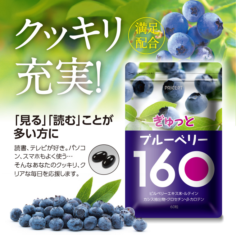 ぎゅっとブルーベリー160
