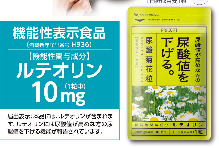 機能性表示ルテオリン